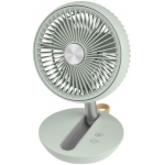 Turbo Italy TMF-F06GN 摺叠式迷你USB充電風扇 (薄荷綠)